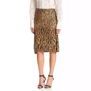 3.1 Phillip Lim Tiger Lace Broken Line Exposed Skirts Size 4